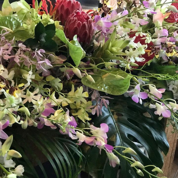 Hawaiian Flowers#ロータスガーデン #ハワイ #トロピカル #サマー #レッスン #wedding #followｍe