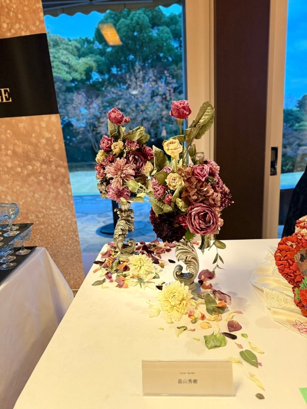 「フランスナイト2025」にて、ゼロフラワーの作品展示を行いました